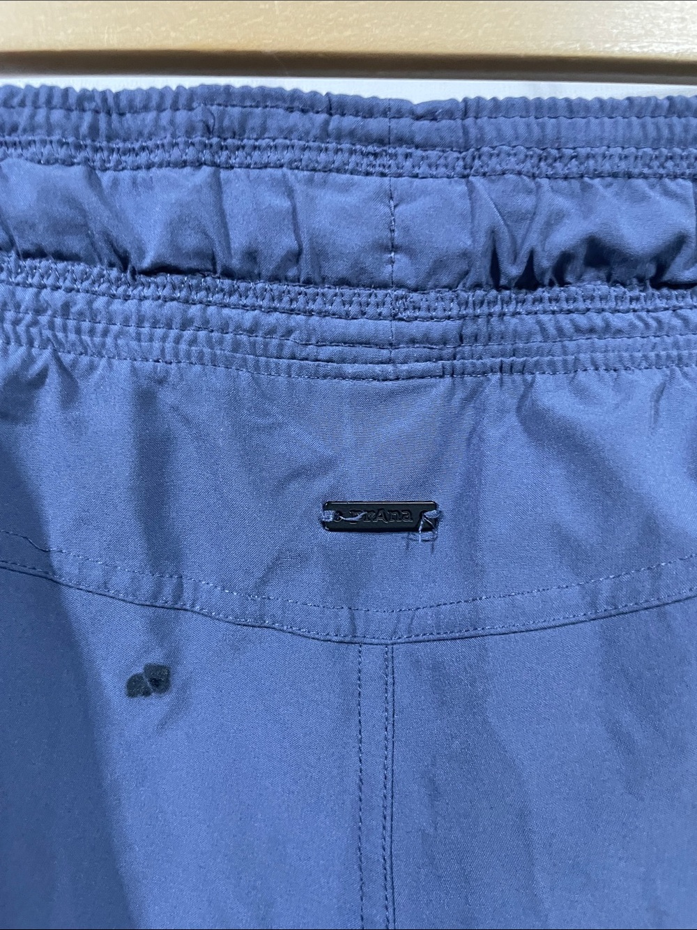 Prana Women's Slate Blue Track Joggers - Picture 4 of 4